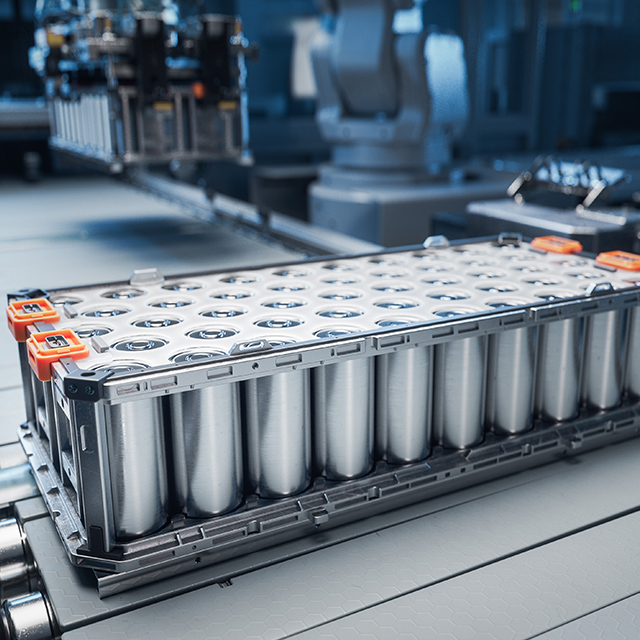 Bateria empilhadora elétrica